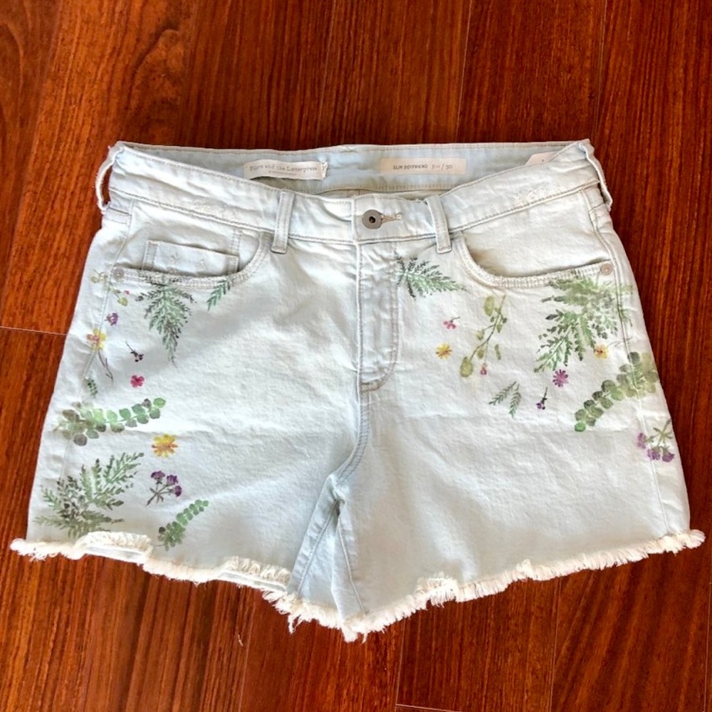 Pilcro Florise high waisted jean shorts